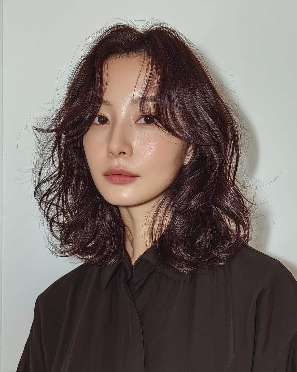 8 Trendy Layered Cuts for Spring 2026 | Korea Hair Salon 11 layered cuts spring 2026 - Style 8 at Korea Hair Salon Seoul