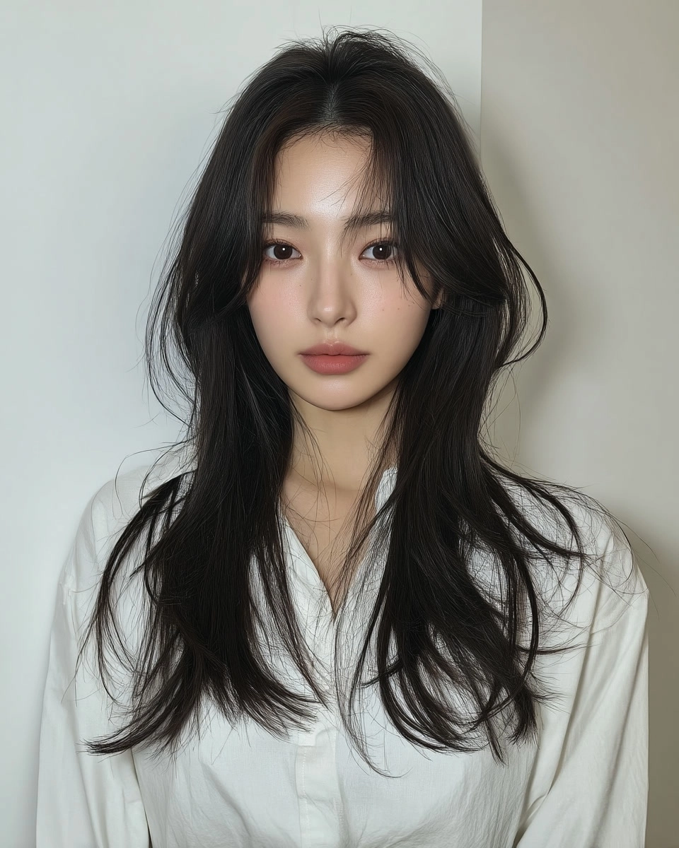 8 Trendy Soft Wave Perms 2026 | Korea Hair Salon 3 soft wave perm Korea 2026 - Style 1 at Korea Hair Salon Seoul