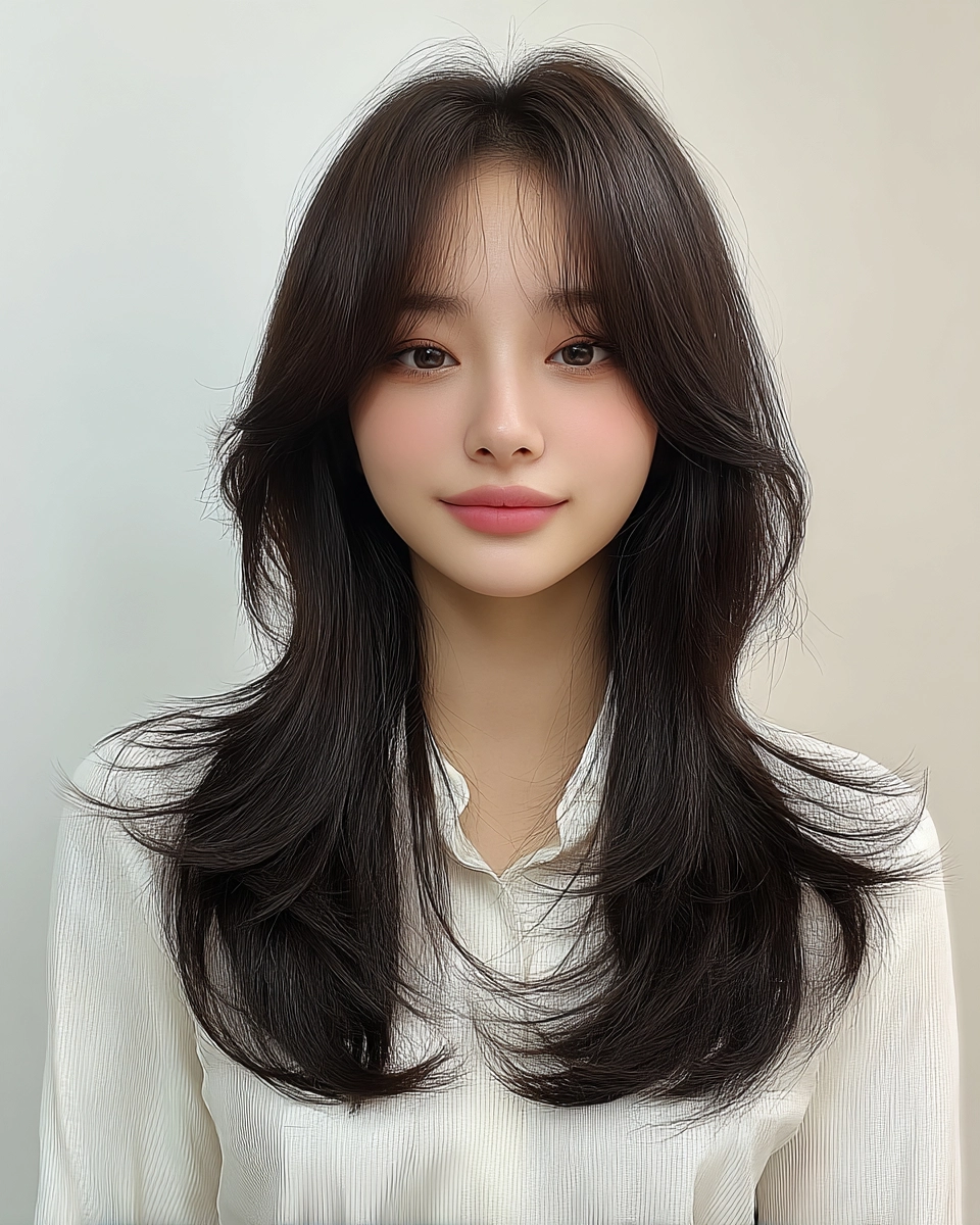 8 Trendy Soft Wave Perms 2026 | Korea Hair Salon 5 soft wave perm Korea 2026 - Style 3 at Korea Hair Salon Seoul