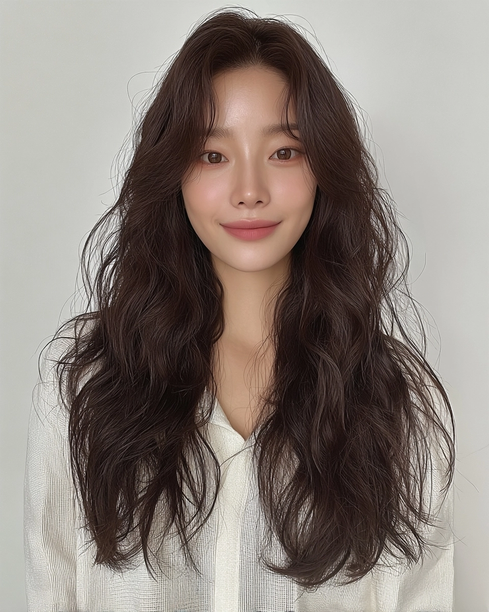 8 Voluminous Layered Hairstyles Seoul | Korea Hair Salon 4 voluminous layered hairstyles Seoul - Style 2 at Korea Hair Salon Seoul