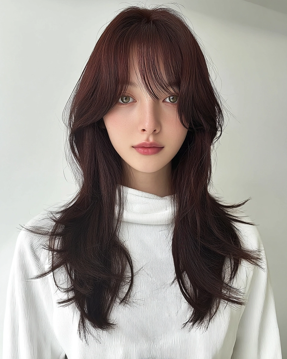 8 Voluminous Layered Hairstyles Seoul | Korea Hair Salon 9 voluminous layered hairstyles Seoul - Style 6 at Korea Hair Salon Seoul