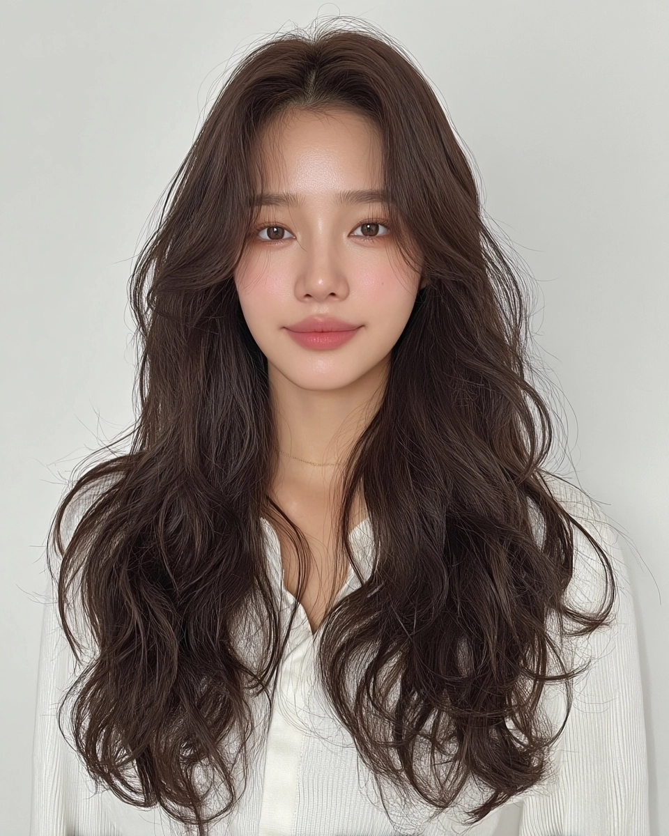 8 Voluminous Layered Styles for 2026 | Korea Hair Salon 9 voluminous layered styles 2026 - Style 6 at Korea Hair Salon Seoul