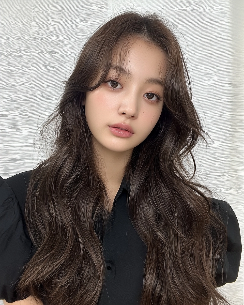 8 Voluminous Layered Styles for 2026 | Korea Hair Salon 11 voluminous layered styles 2026 - Style 8 at Korea Hair Salon Seoul
