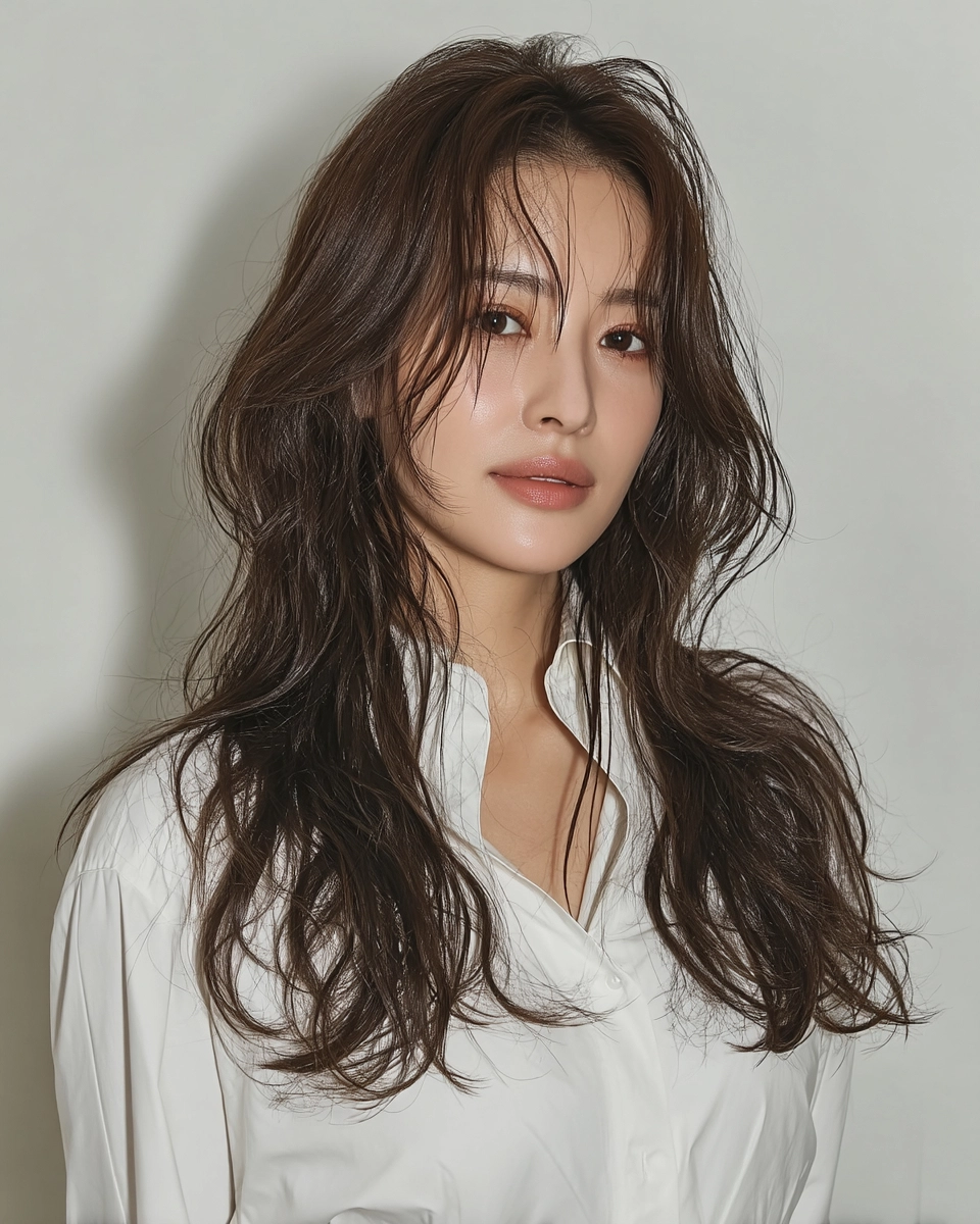 8 Voluminous Layered Styles Seoul | Korea Hair Salon 3 voluminous layered styles Seoul - Style 1 at Korea Hair Salon Seoul