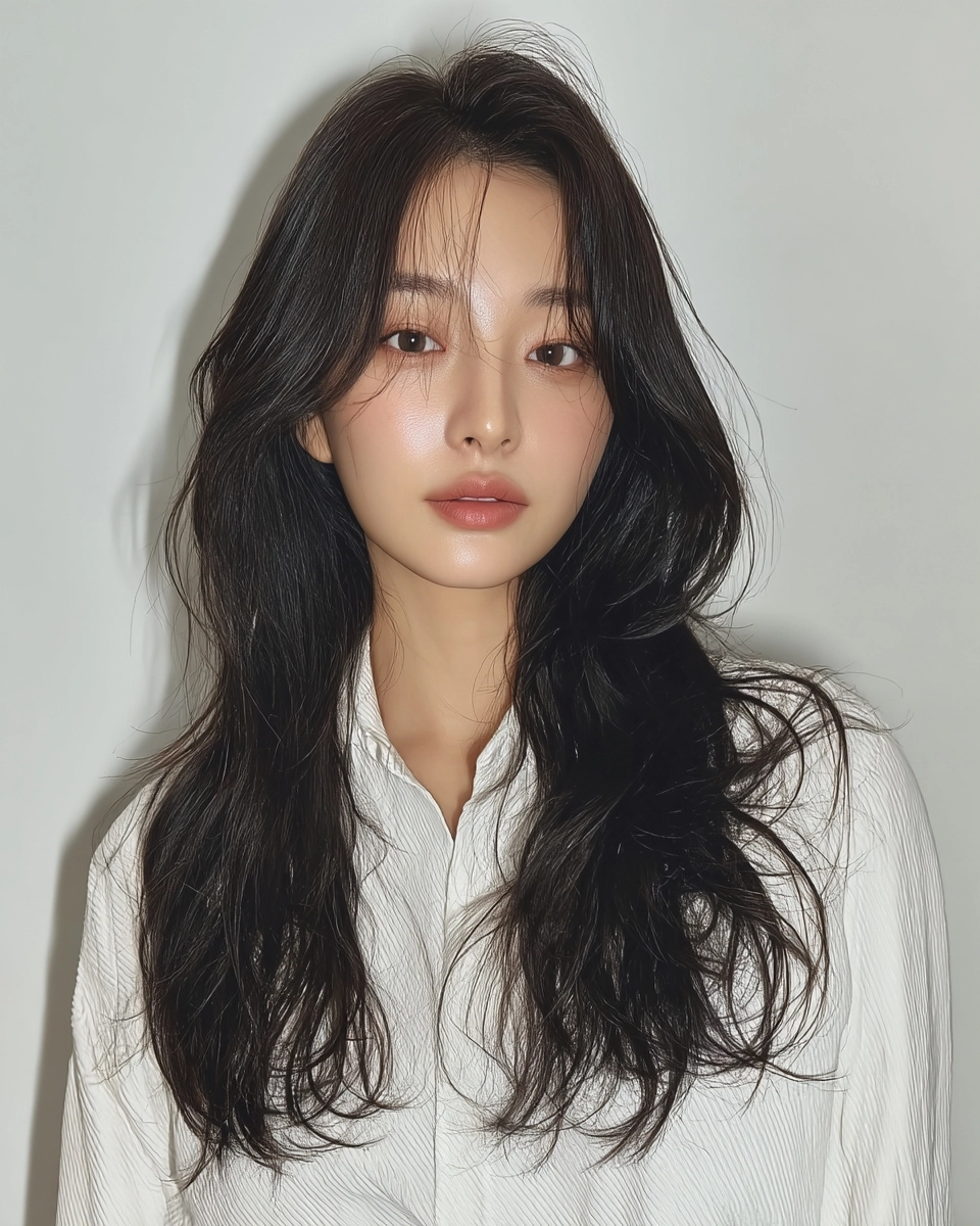 8 Voluminous Layered Styles Seoul | Korea Hair Salon 11 voluminous layered styles Seoul - Style 8 at Korea Hair Salon Seoul
