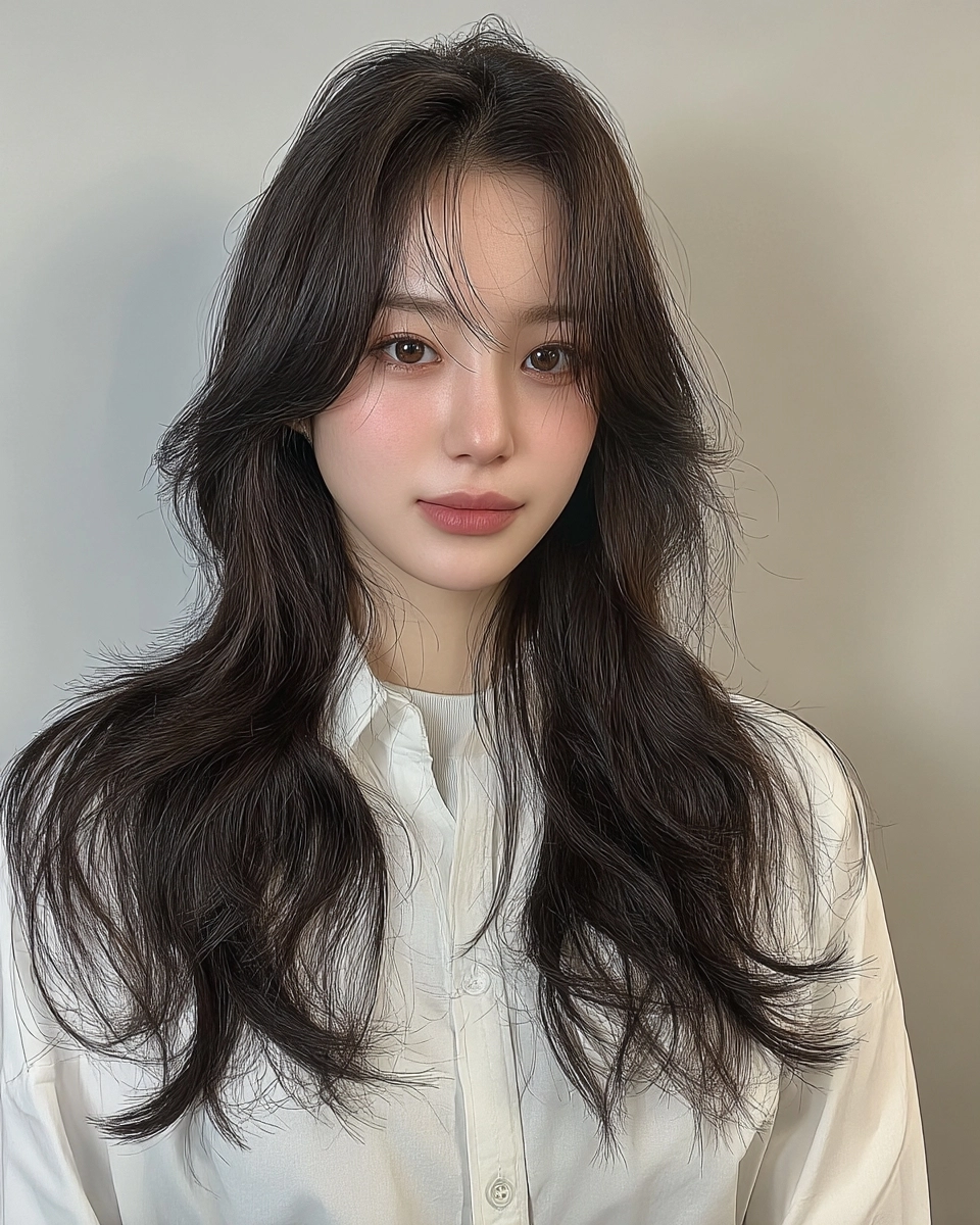 8 Voluminous Wave Styles Seoul | Korea Hair Salon 11 voluminous wave styles Seoul - Style 8 at Korea Hair Salon Seoul