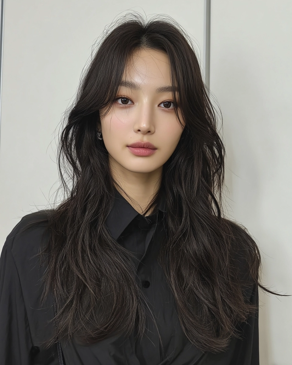8 Voluminous Waves 2026 | Korea Hair Salon 4 voluminous waves 2026 - Style 2 at Korea Hair Salon Seoul