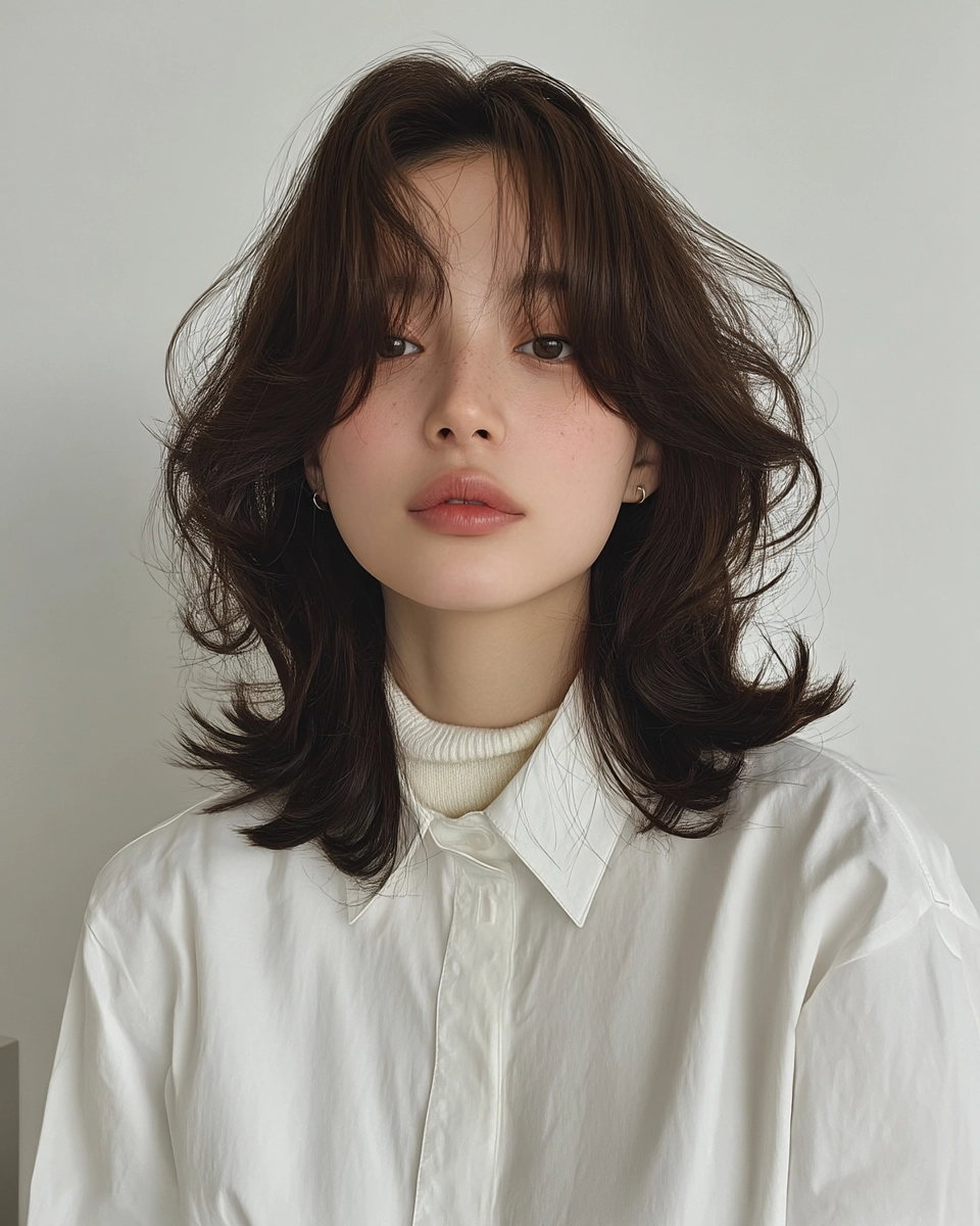 8 Voluminous Waves 2026 | Korea Hair Salon 7 voluminous waves 2026 - Style 4 at Korea Hair Salon Seoul