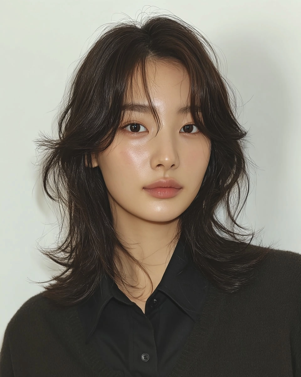 8 Voluminous Waves 2026 | Korea Hair Salon 8 voluminous waves 2026 - Style 5 at Korea Hair Salon Seoul