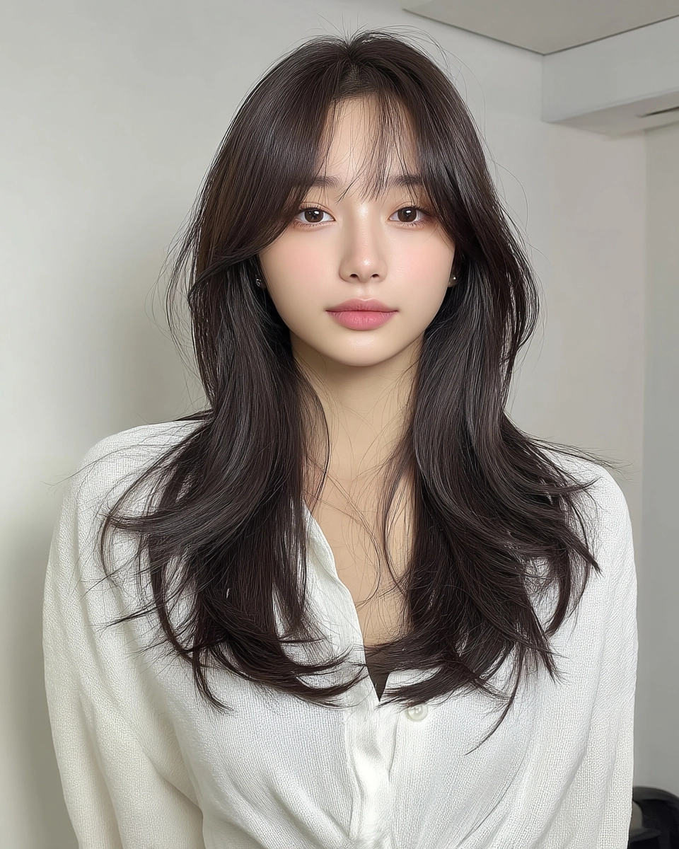 8 Voluminous Waves 2026 | Korea Hair Salon 11 voluminous waves 2026 - Style 8 at Korea Hair Salon Seoul