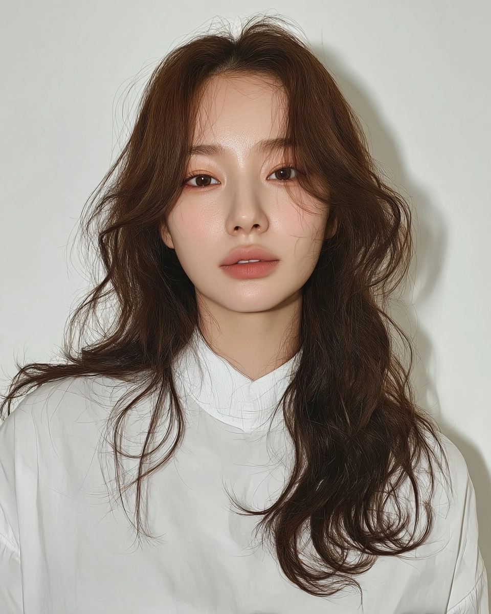 8 Winter Wavy Styles 2026 | Korea Hair Salon 7 winter wavy styles 2026 - Style 4 at Korea Hair Salon Seoul