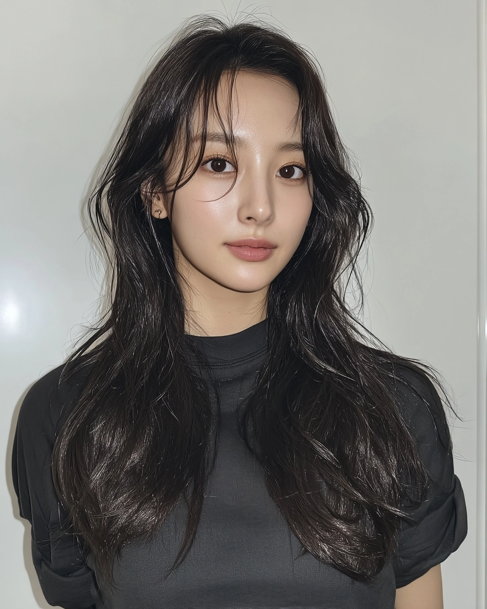 8 Winter Wavy Styles 2026 | Korea Hair Salon 10 winter wavy styles 2026 - Style 7 at Korea Hair Salon Seoul