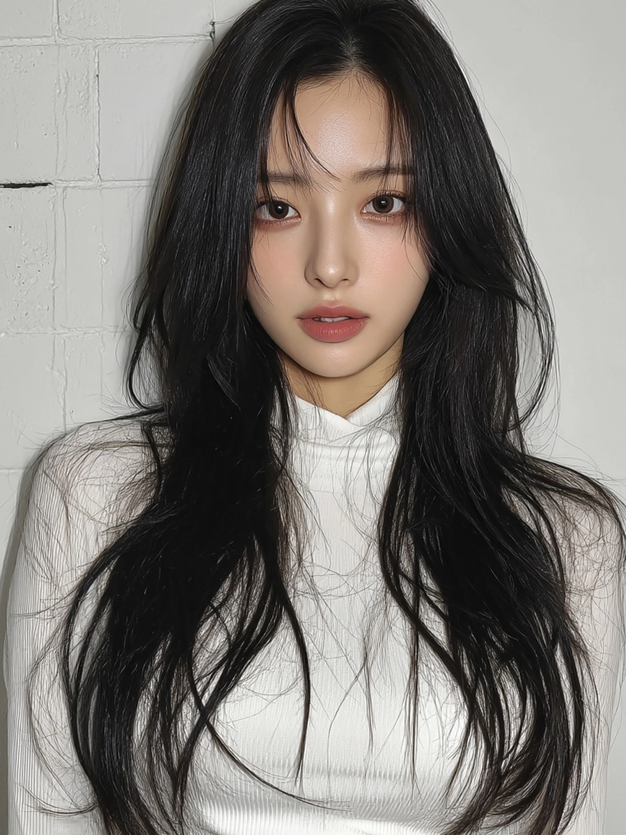 8 Beautiful Soft Wave Perms Korea 2026 | Korea Hair Salon 8 soft wave perm Korea 2026 - Style 5 at Korea Hair Salon Seoul