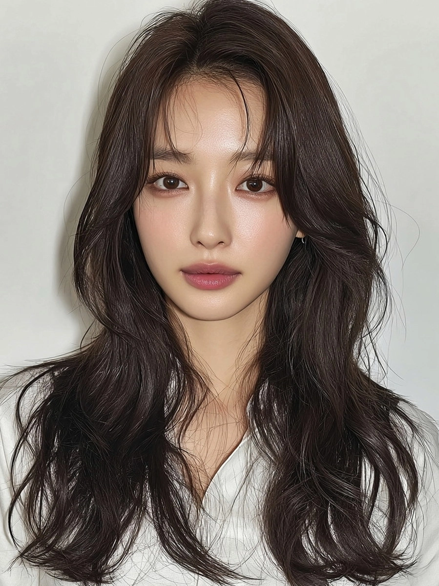 8 Best Face-Framing Layers Seoul 2026 | Korea Hair Salon 10 face-framing layers Seoul 2026 - Style 7 at Korea Hair Salon Seoul