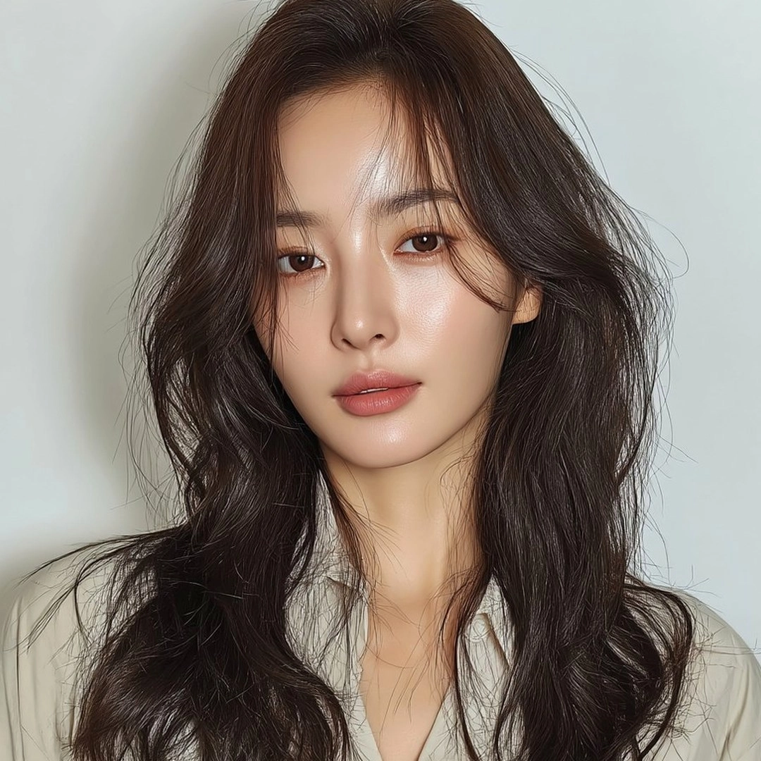 8 Best Hairstyles for Round Faces 2026 | Seoul Hair Salon 4 hairstyles for round faces 2026 - Style 2 at Korea Hair Salon Seoul