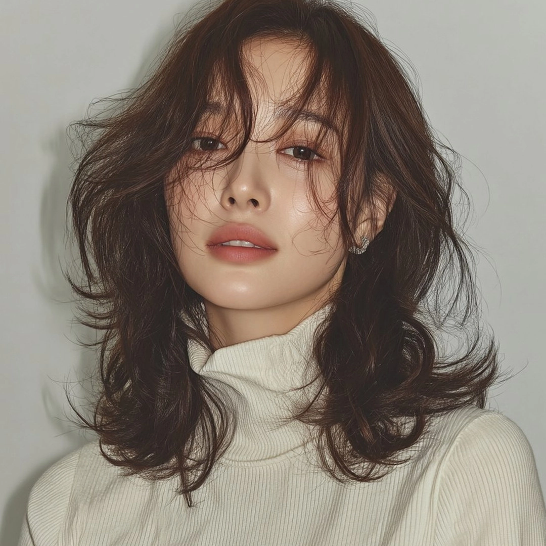 8 Best Layered Hairstyles for Winter 2026 | Seoul Hair Salon 11 layered hairstyles winter 2026 - Style 8 at Korea Hair Salon Seoul