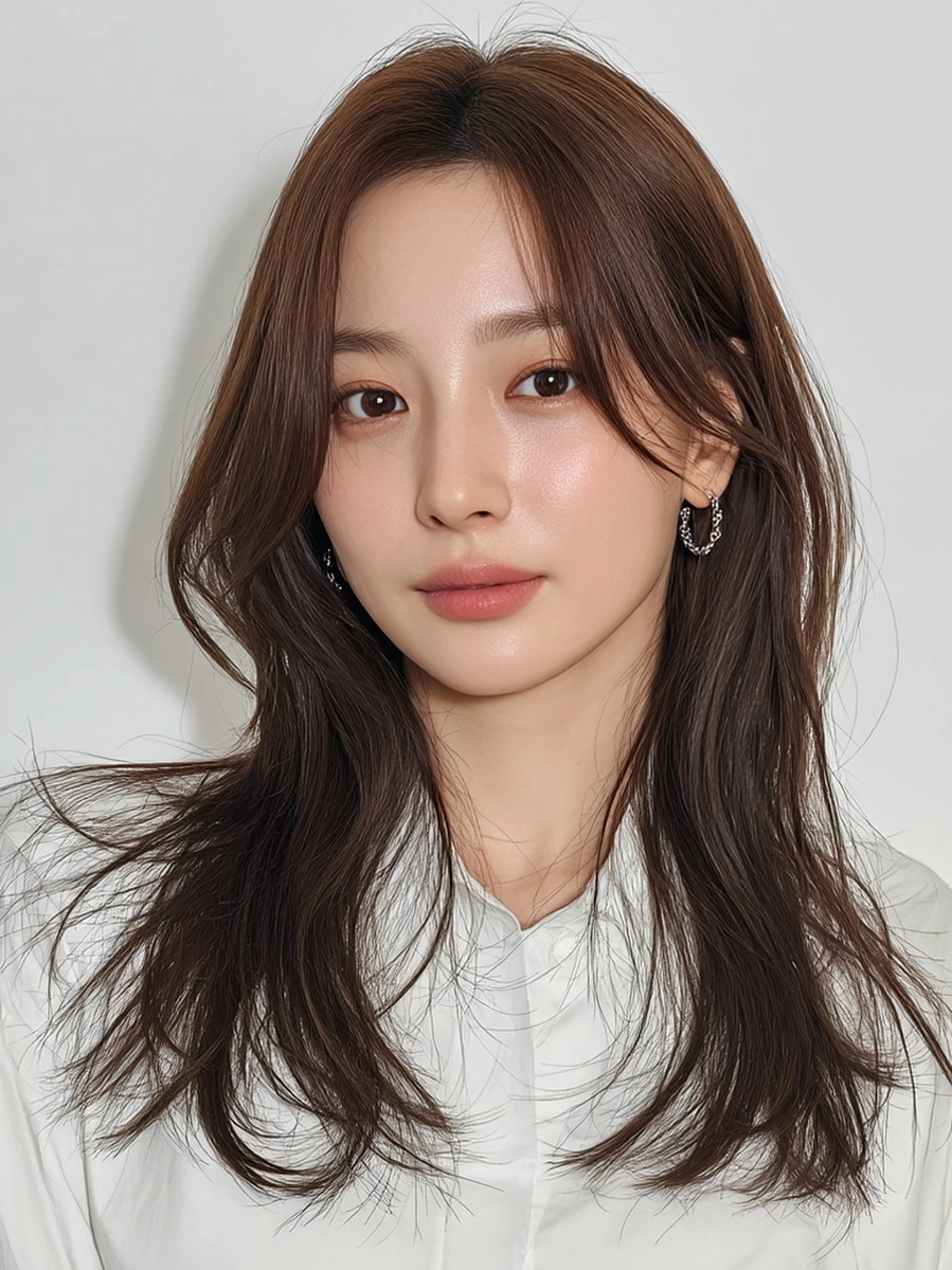 8 Best Layered Hairstyles Seoul | Korea Hair Salon 7 layered hairstyles Seoul - Style 4 at Korea Hair Salon Seoul