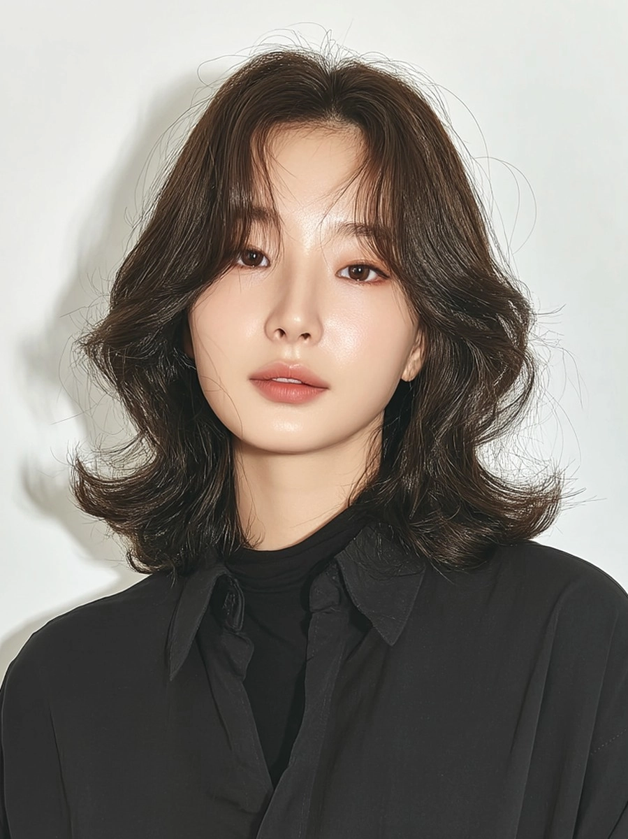 8 Best Layered Hairstyles Seoul | Korea Hair Salon 9 layered hairstyles Seoul - Style 6 at Korea Hair Salon Seoul
