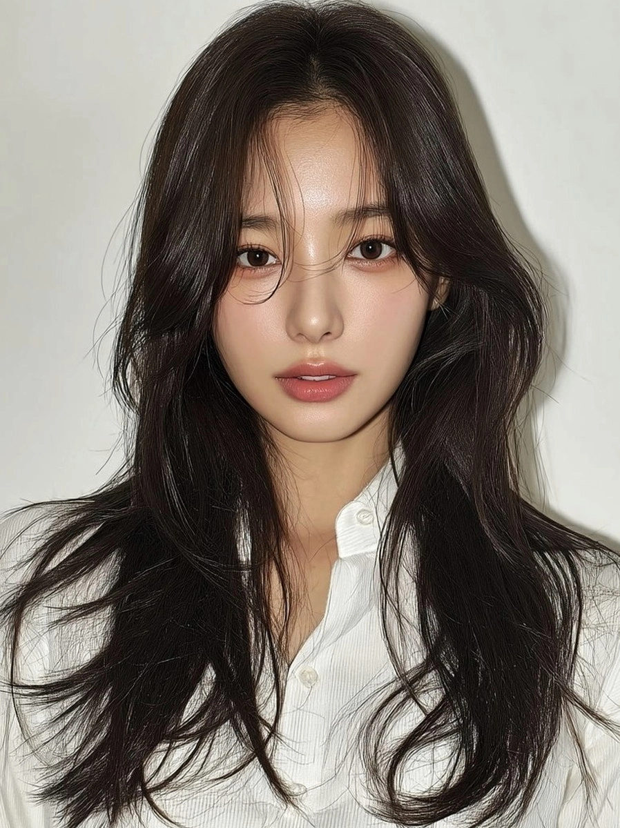 8 Best Soft Wave Perm Styles 2026 | Korea Hair Salon 7 soft wave perm 2026 - Style 4 at Korea Hair Salon Seoul
