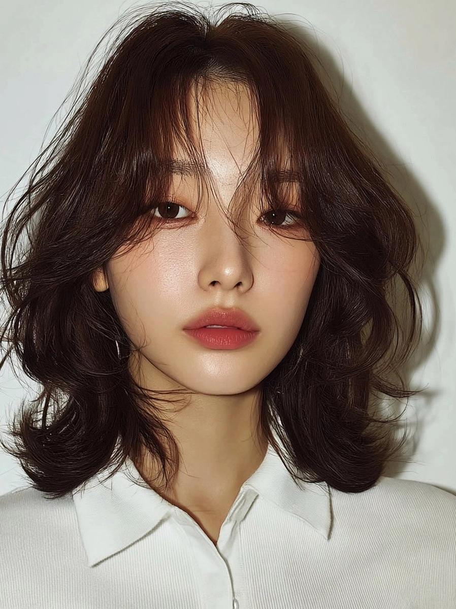 8 Best Soft Wave Perm Styles 2026 | Korea Hair Salon 8 soft wave perm 2026 - Style 5 at Korea Hair Salon Seoul