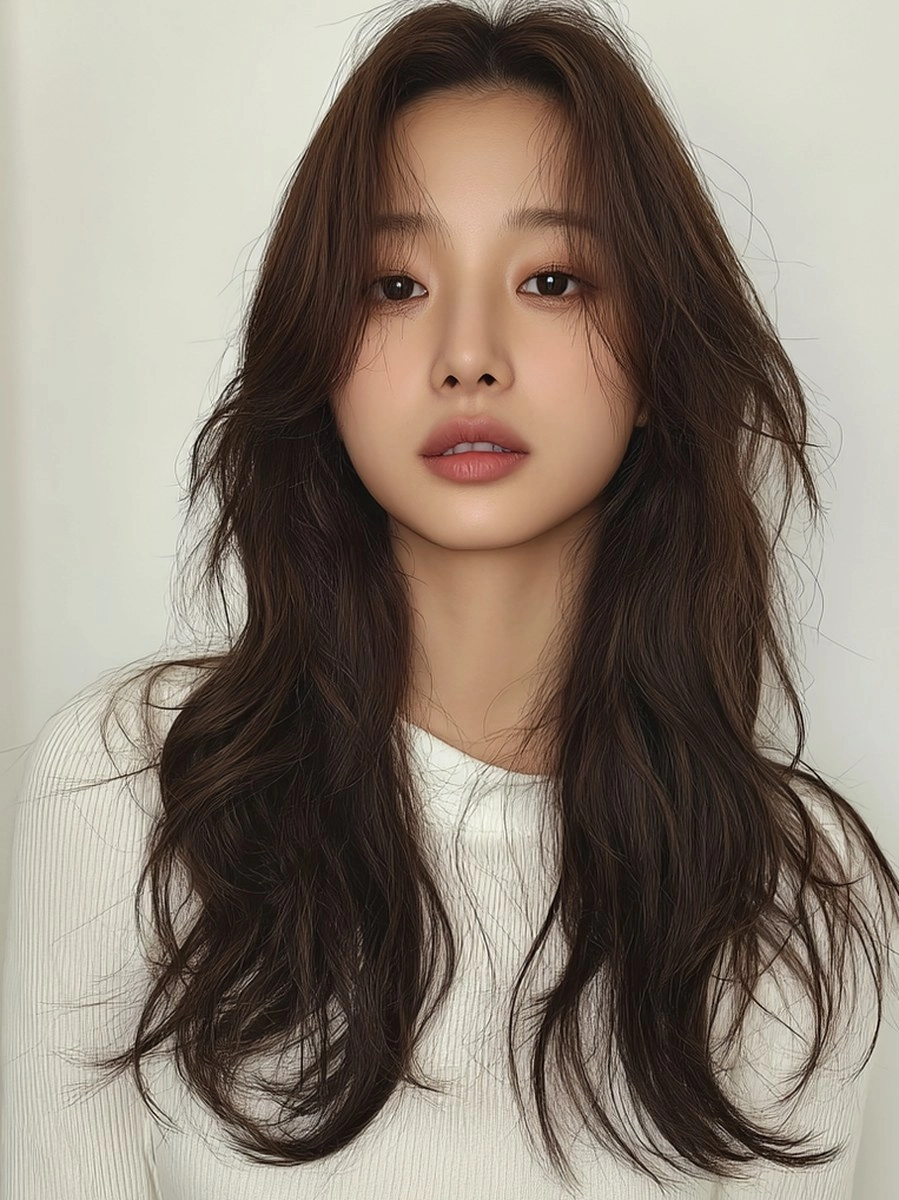 8 Best Soft Wave Perm Styles 2026 | Korea Hair Salon 9 soft wave perm 2026 - Style 6 at Korea Hair Salon Seoul
