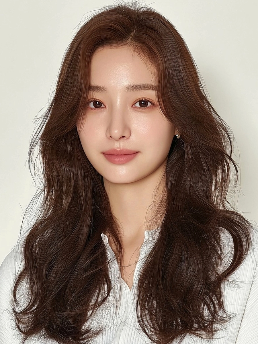 8 Best Soft Wave Perm Styles 2026 | Korea Hair Salon 10 soft wave perm 2026 - Style 7 at Korea Hair Salon Seoul