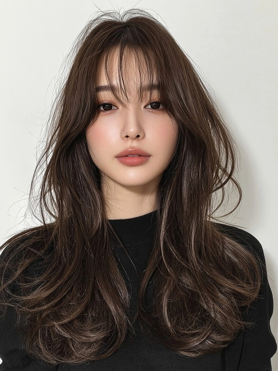 8 Best Soft Wave Perm Styles 2026 | Korea Hair Salon 11 soft wave perm 2026 - Style 8 at Korea Hair Salon Seoul