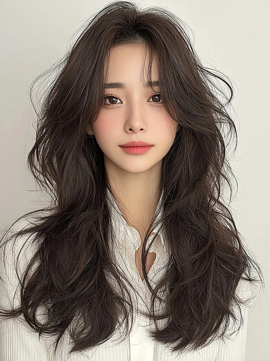 8 Chic Korean Layered Cuts 2026 | Korea Hair Salon 4 chic Korean layered cuts 2026 - Style 2 at Korea Hair Salon Seoul