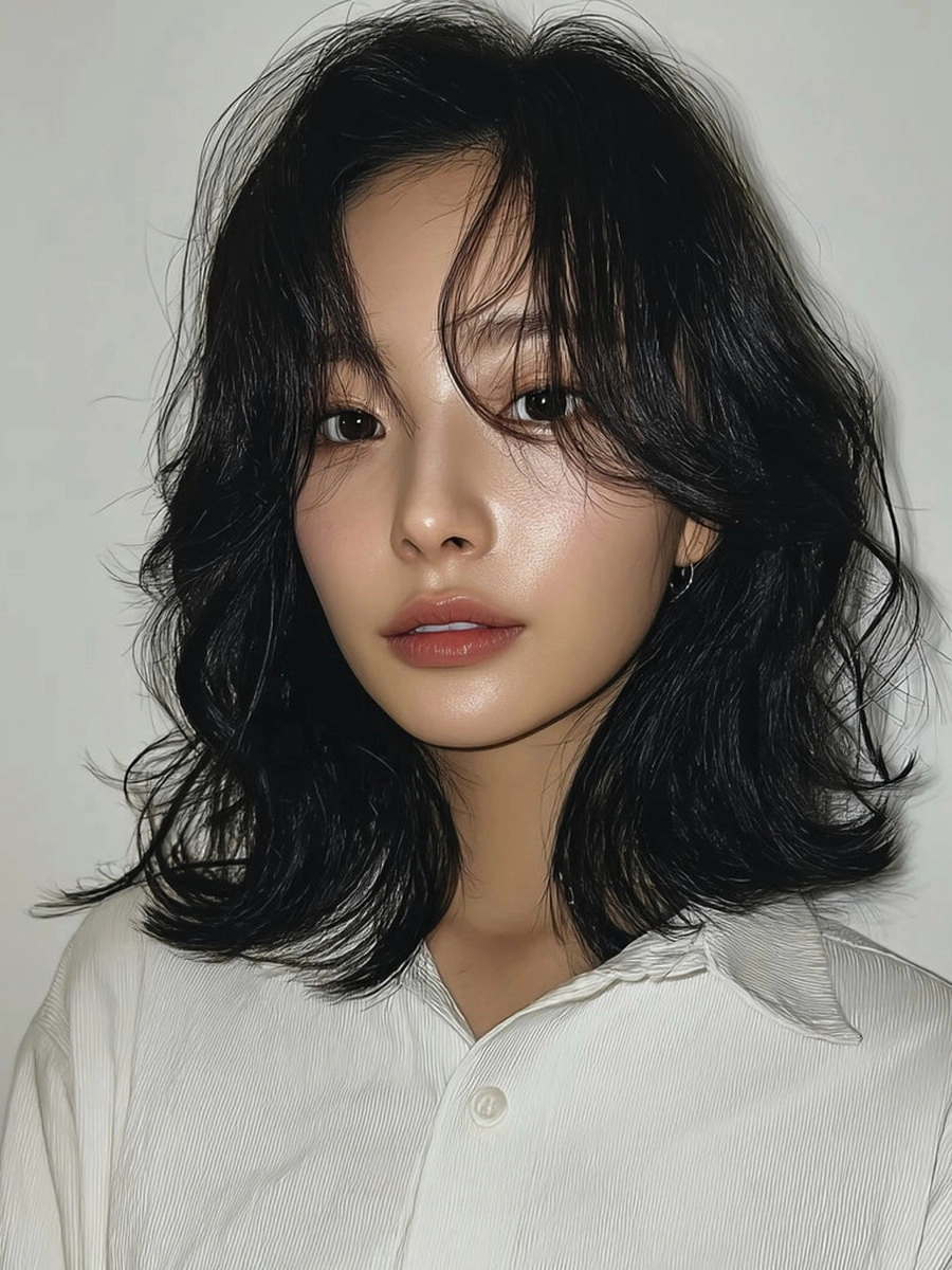 8 Chic Korean Layered Cuts 2026 | Korea Hair Salon 5 chic Korean layered cuts 2026 - Style 3 at Korea Hair Salon Seoul