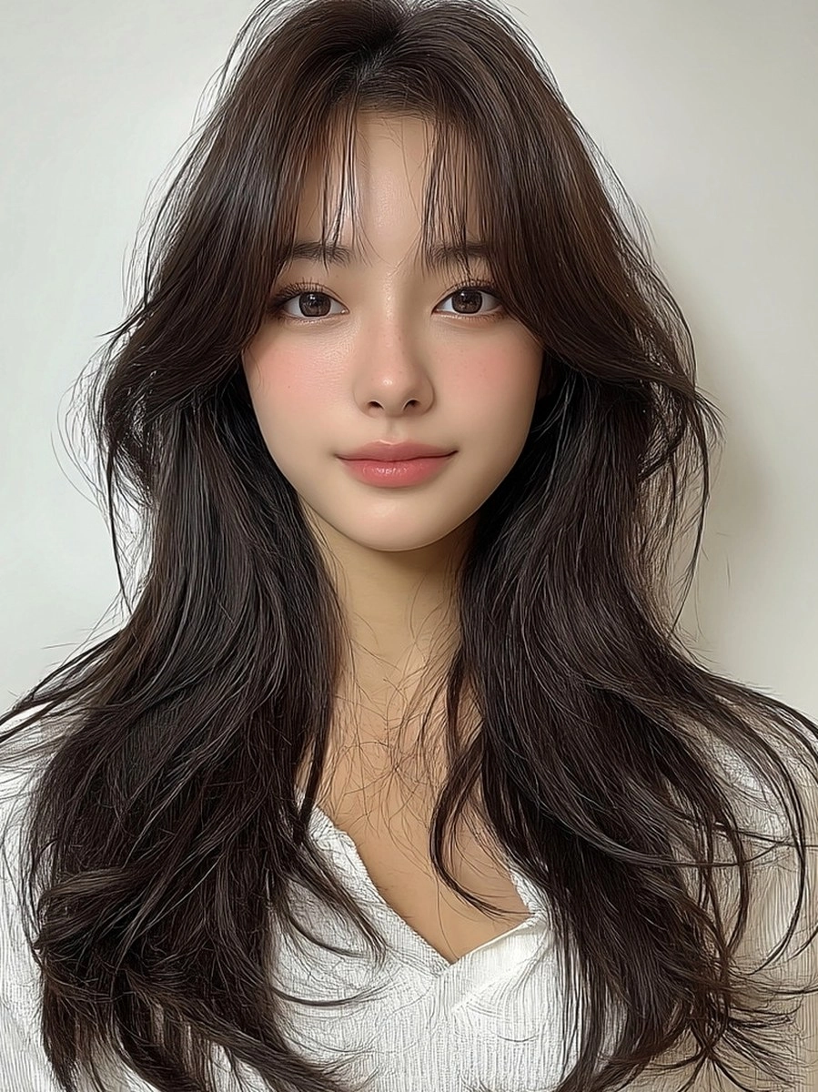 8 Chic Korean Layered Cuts 2026 | Korea Hair Salon 7 chic Korean layered cuts 2026 - Style 4 at Korea Hair Salon Seoul