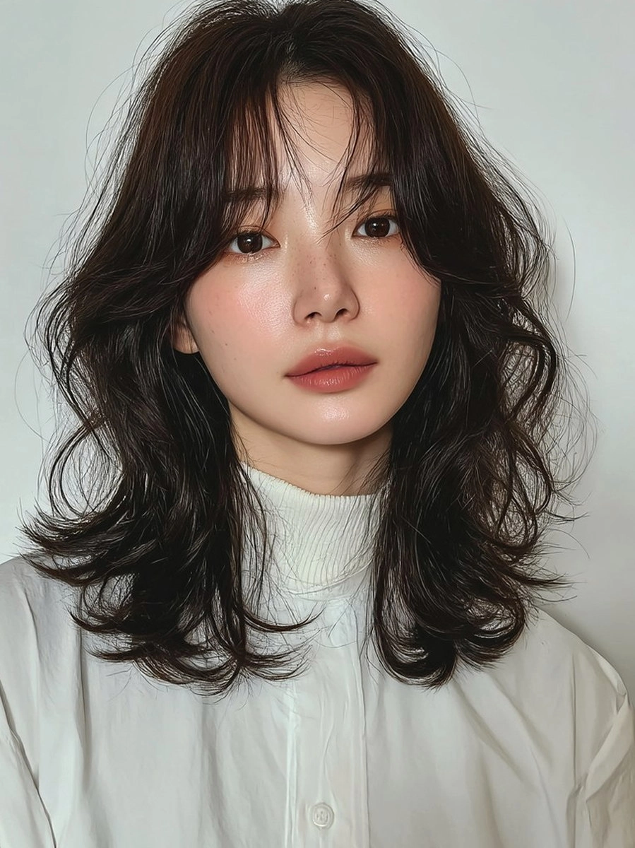 8 Chic Korean Layered Cuts 2026 | Korea Hair Salon 10 chic Korean layered cuts 2026 - Style 7 at Korea Hair Salon Seoul