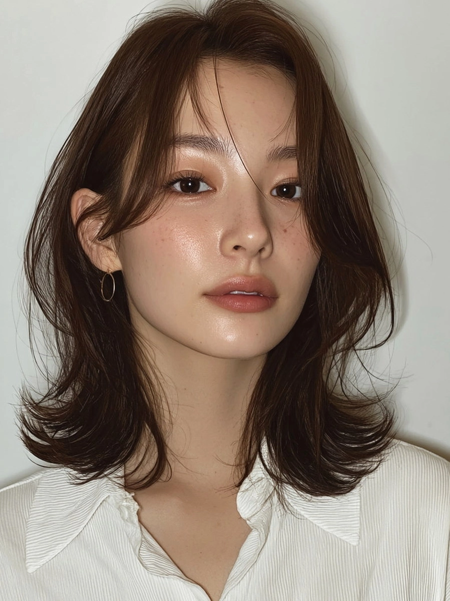 8 Chic Layered Cuts for 2026 | Korea Hair Salon 7 chic layered cuts 2026 - Style 4 at Korea Hair Salon Seoul