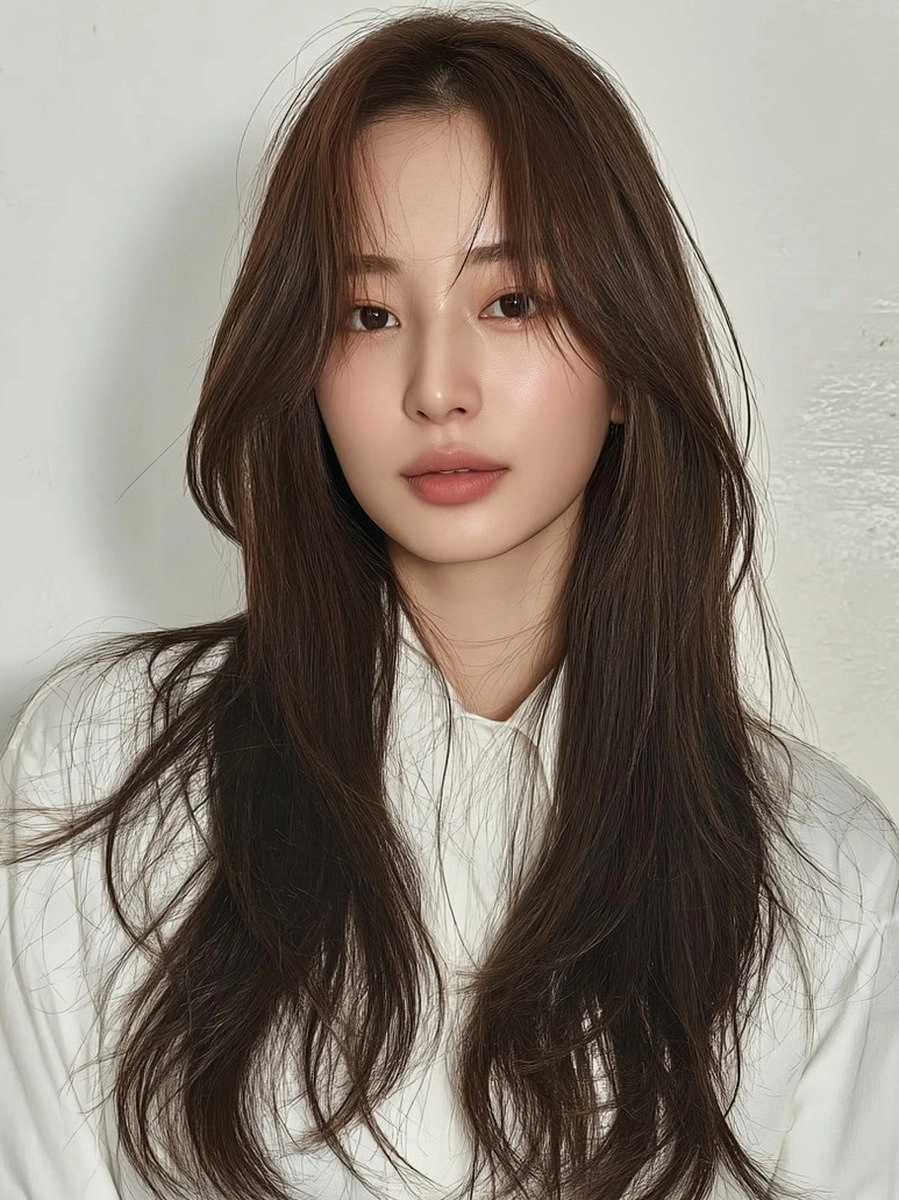 8 Chic Layered Cuts for 2026 | Korea Hair Salon 10 chic layered cuts 2026 - Style 7 at Korea Hair Salon Seoul