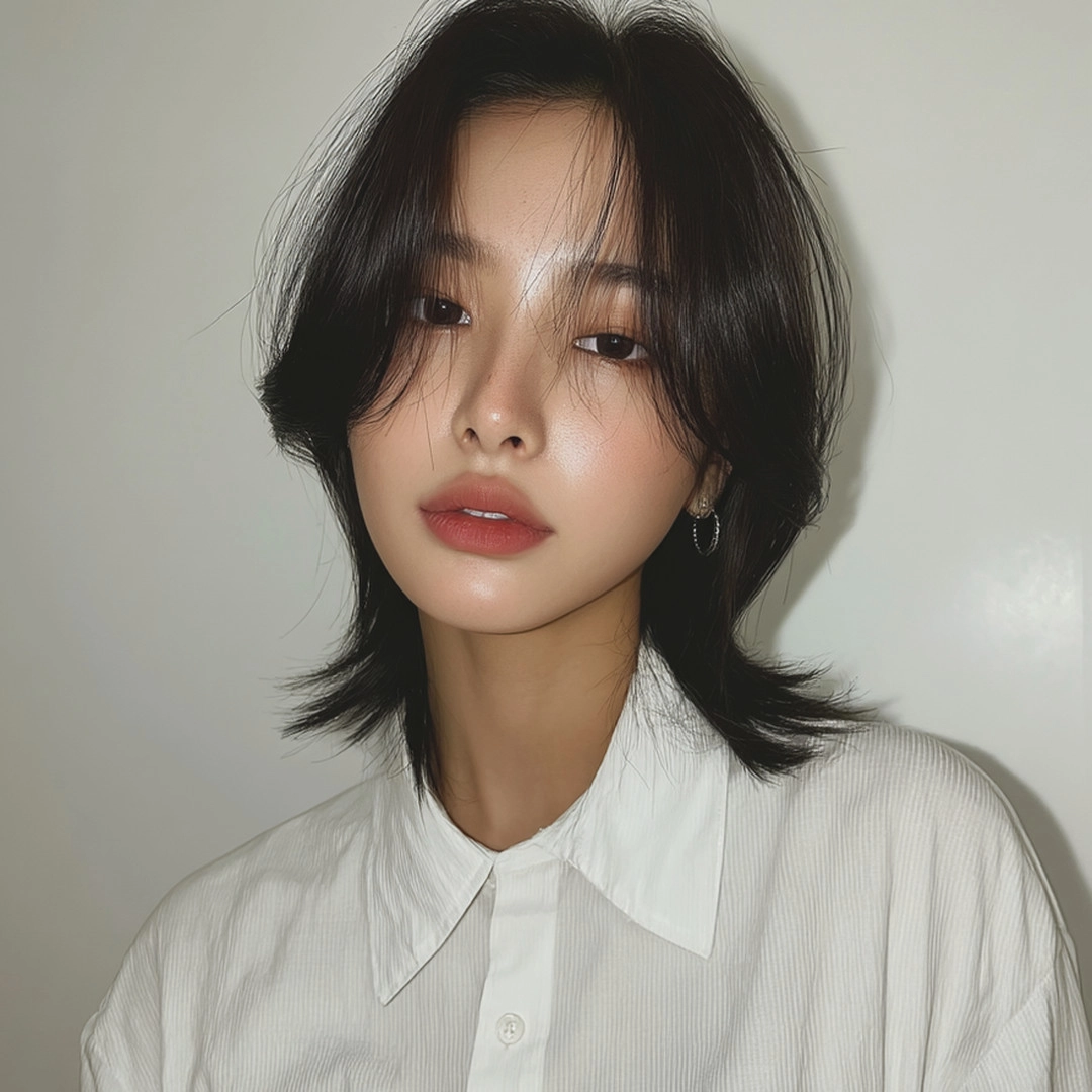 8 Chic Layered Haircuts in Seoul | Seoul Hair Salon 5 chic layered haircuts Seoul - Style 3 at Korea Hair Salon Seoul