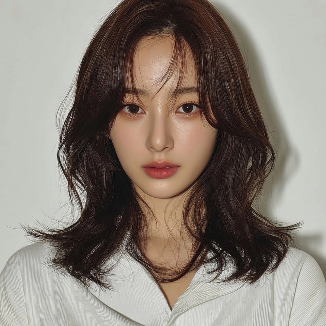 8 Chic Layered Haircuts in Seoul | Seoul Hair Salon 10 chic layered haircuts Seoul - Style 7 at Korea Hair Salon Seoul