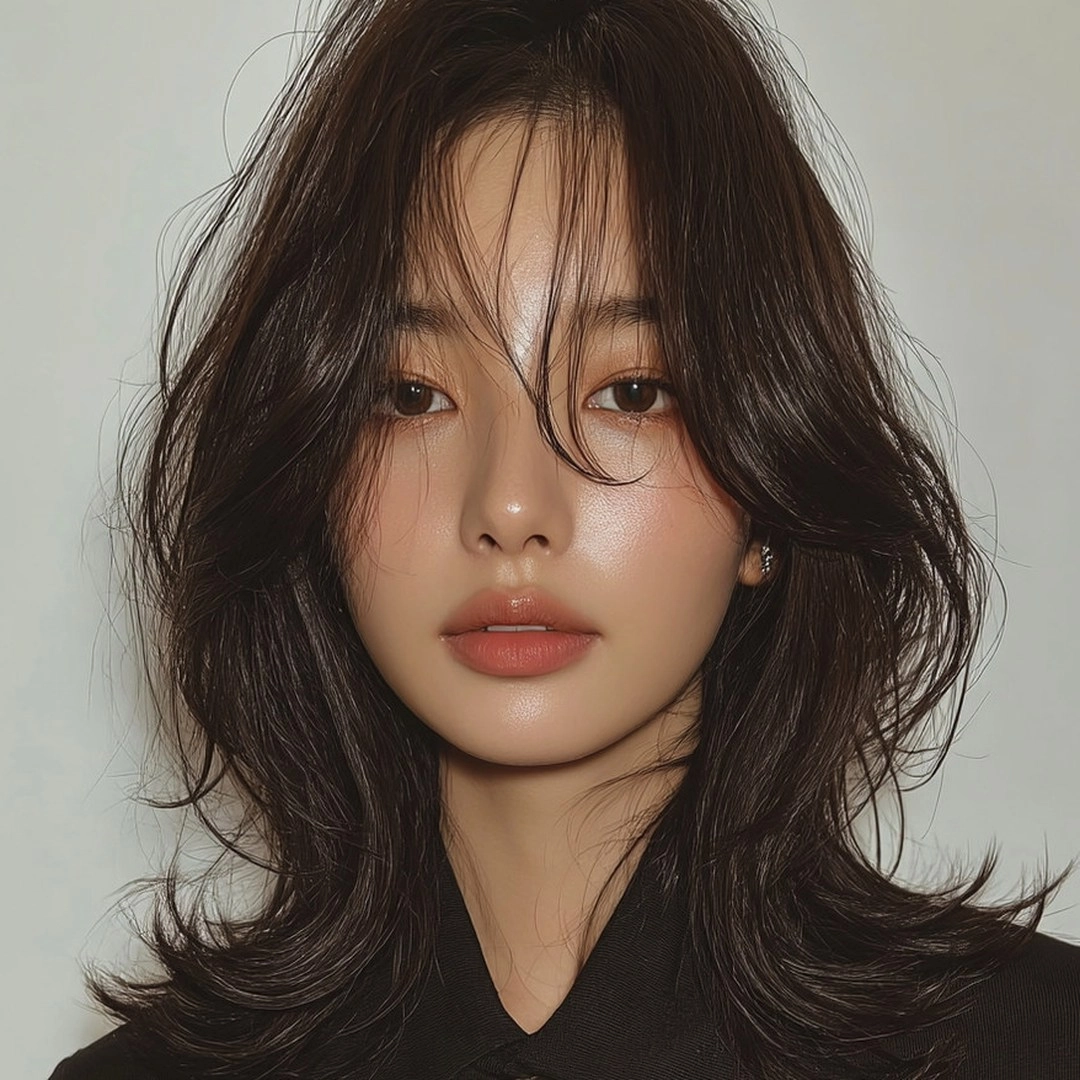 8 Chic Layered Haircuts in Seoul | Seoul Hair Salon 11 chic layered haircuts Seoul - Style 8 at Korea Hair Salon Seoul
