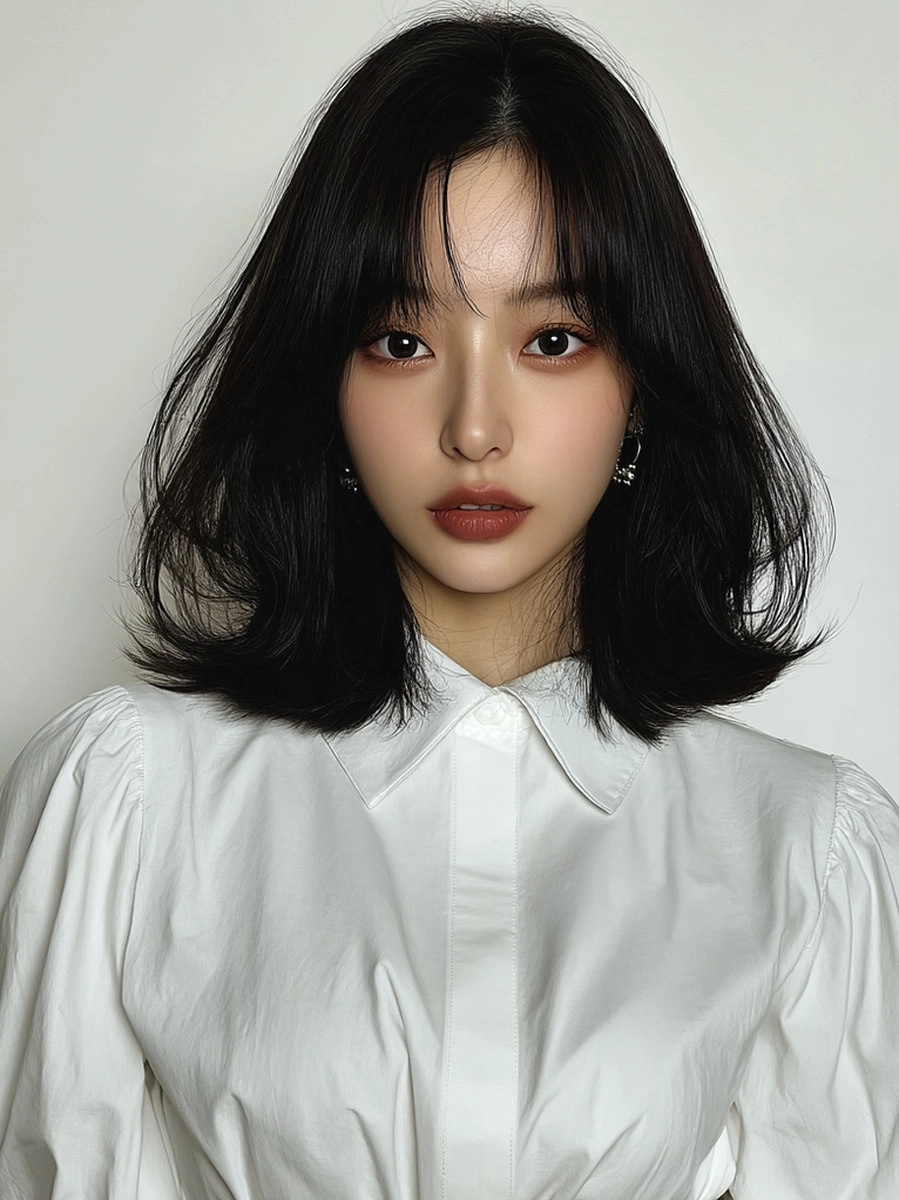 8 Chic Layered Styles Seoul 2026 | Korea Hair Salon 4 chic layered styles Seoul 2026 - Style 2 at Korea Hair Salon Seoul
