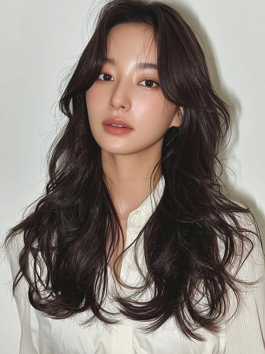 8 Chic Layered Styles Seoul 2026 | Korea Hair Salon 5 chic layered styles Seoul 2026 - Style 3 at Korea Hair Salon Seoul