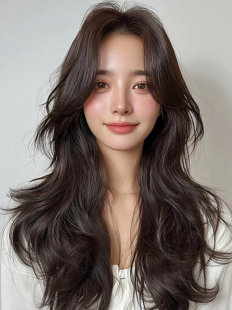 8 Chic Layered Styles Seoul 2026 | Korea Hair Salon 8 chic layered styles Seoul 2026 - Style 5 at Korea Hair Salon Seoul