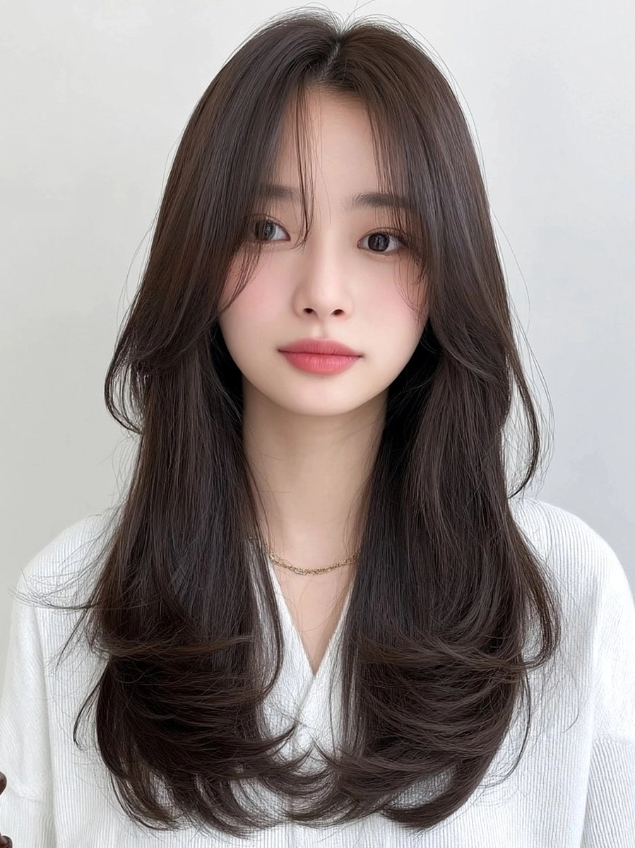 8 Chic Soft Wave Perm Styles 2026 | Korea Hair Salon 5 soft wave perm Korea 2026 - Style 3 at Korea Hair Salon Seoul
