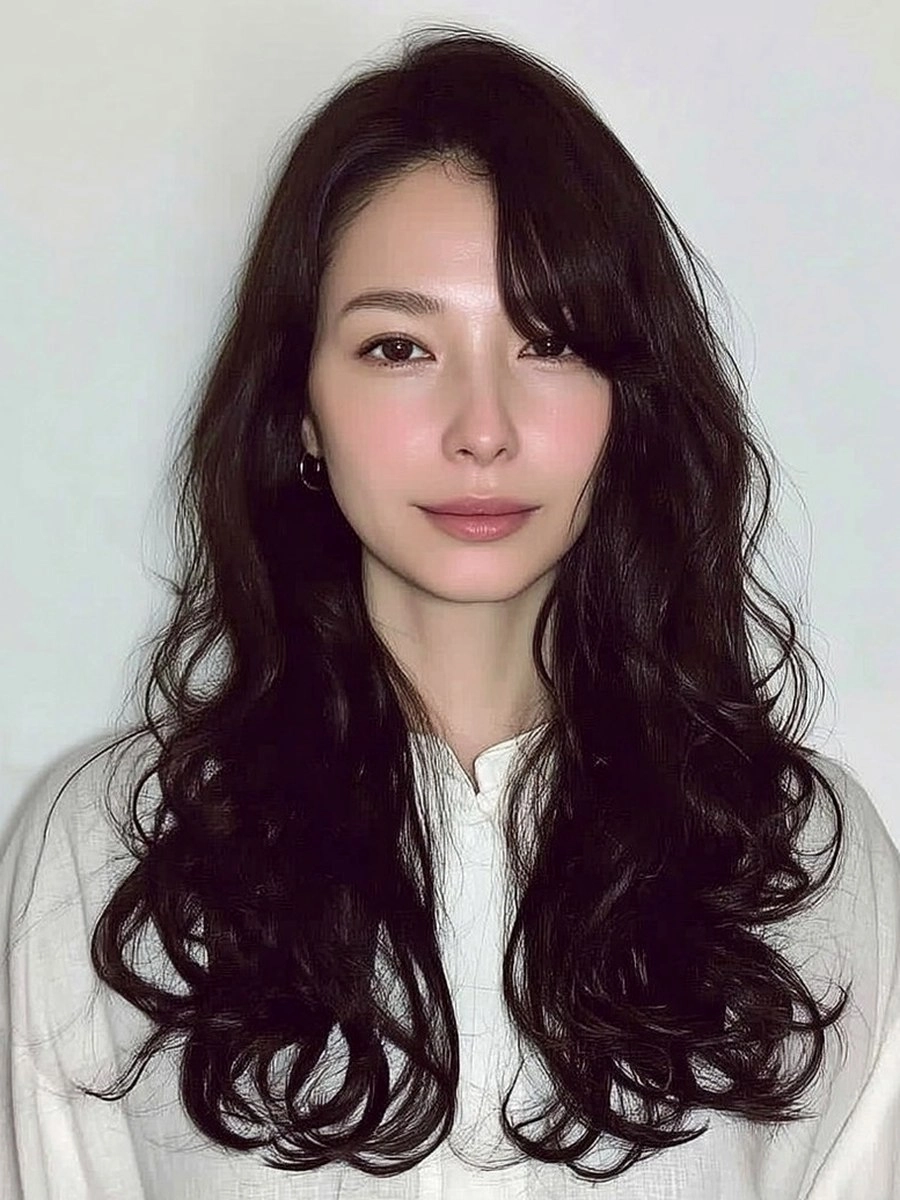 8 Chic Soft Wave Perms Korea | Korea Hair Salon 8 chic soft wave perm Korea - Style 5 at Korea Hair Salon Seoul