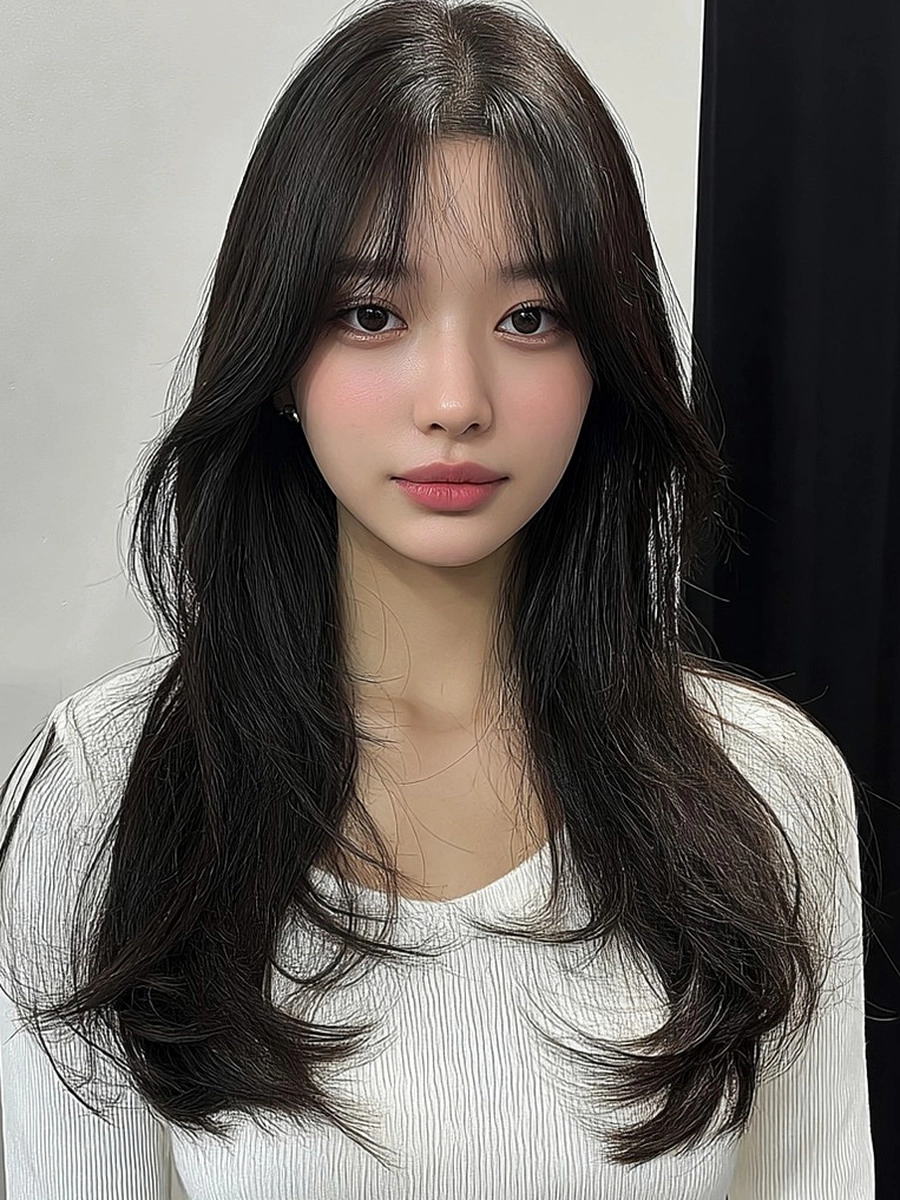 8 Chic Summer Layered Haircuts 2026 | Korea Hair Salon 8 chic summer layered haircuts 2026 - Style 5 at Korea Hair Salon Seoul