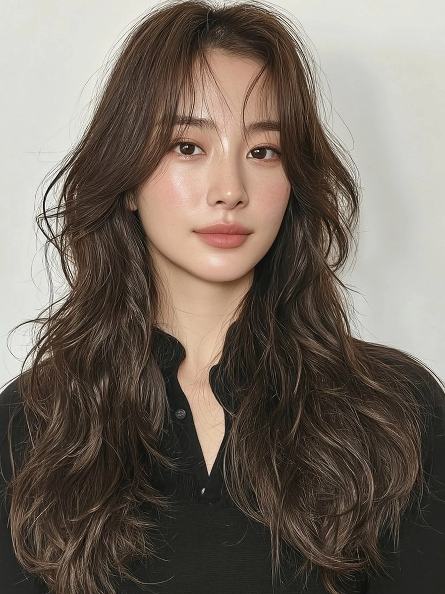 8 Chic Summer Layered Haircuts 2026 | Korea Hair Salon 9 chic summer layered haircuts 2026 - Style 6 at Korea Hair Salon Seoul