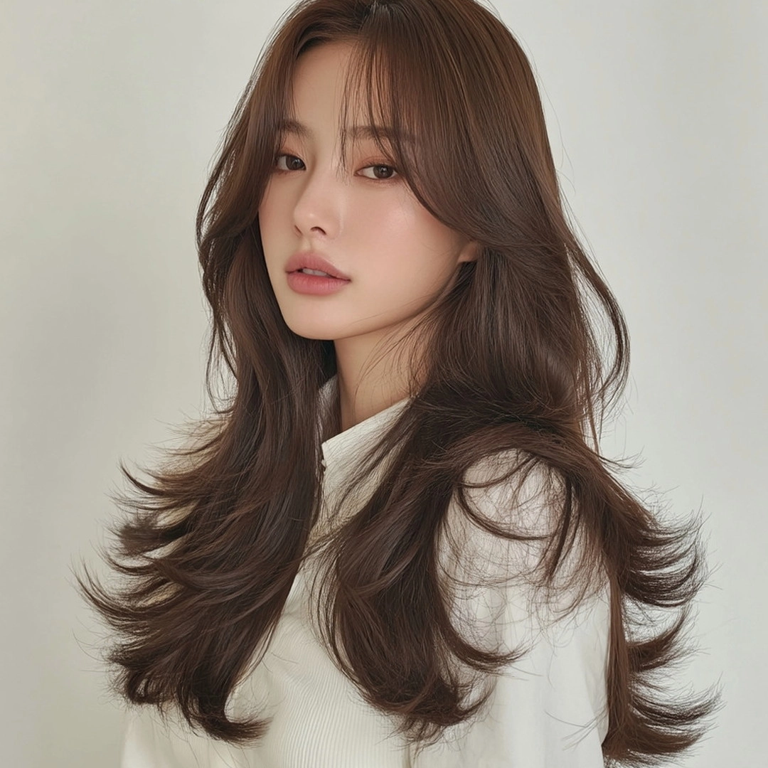 8 Chic Winter Hair Styles 2026 | Seoul Hair Salon 5 chic winter hair styles 2026 - Style 3 at Korea Hair Salon Seoul