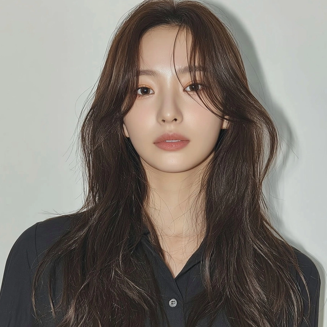 8 Elegant Feathered Layers Seoul | Seoul Hair Salon 7 elegant feathered layers Seoul - Style 4 at Korea Hair Salon Seoul