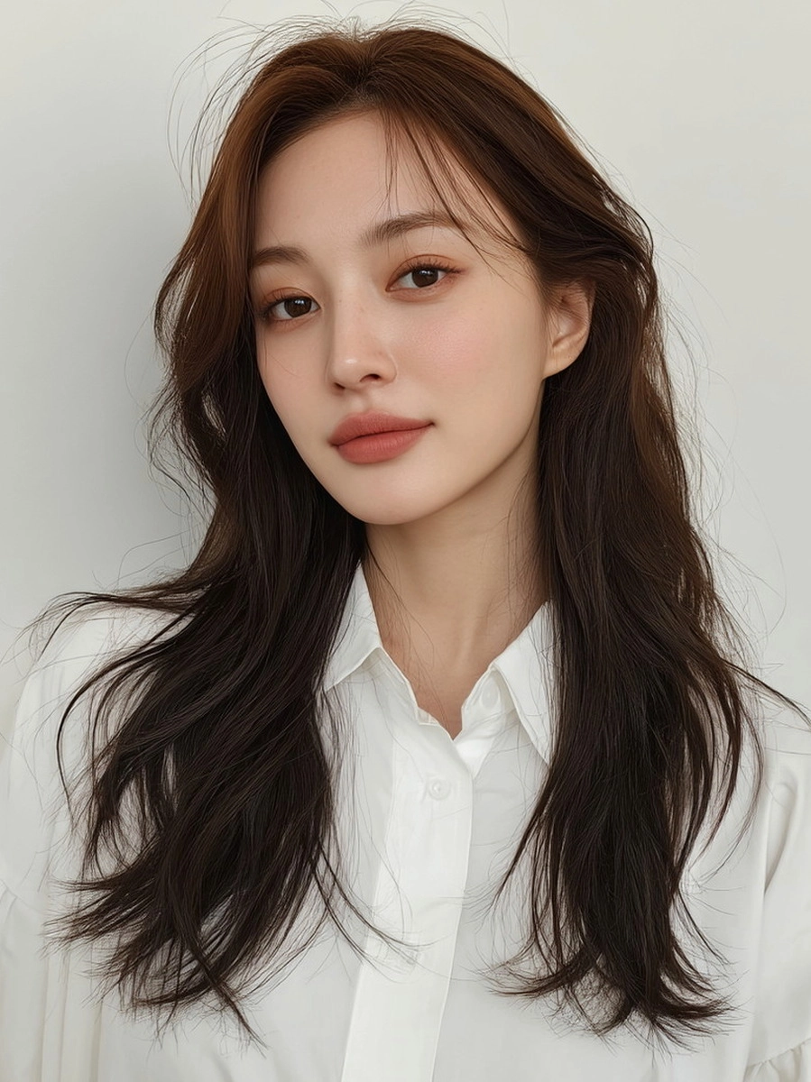 8 Elegant Korean Shag Haircuts 2026 | Korea Hair Salon 5 elegant Korean shag haircut 2026 - Style 3 at Korea Hair Salon Seoul