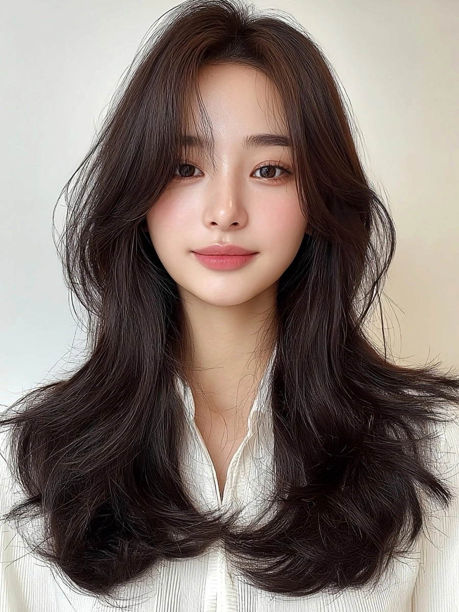 8 Elegant Korean Shag Haircuts 2026 | Korea Hair Salon 11 elegant Korean shag haircut 2026 - Style 8 at Korea Hair Salon Seoul
