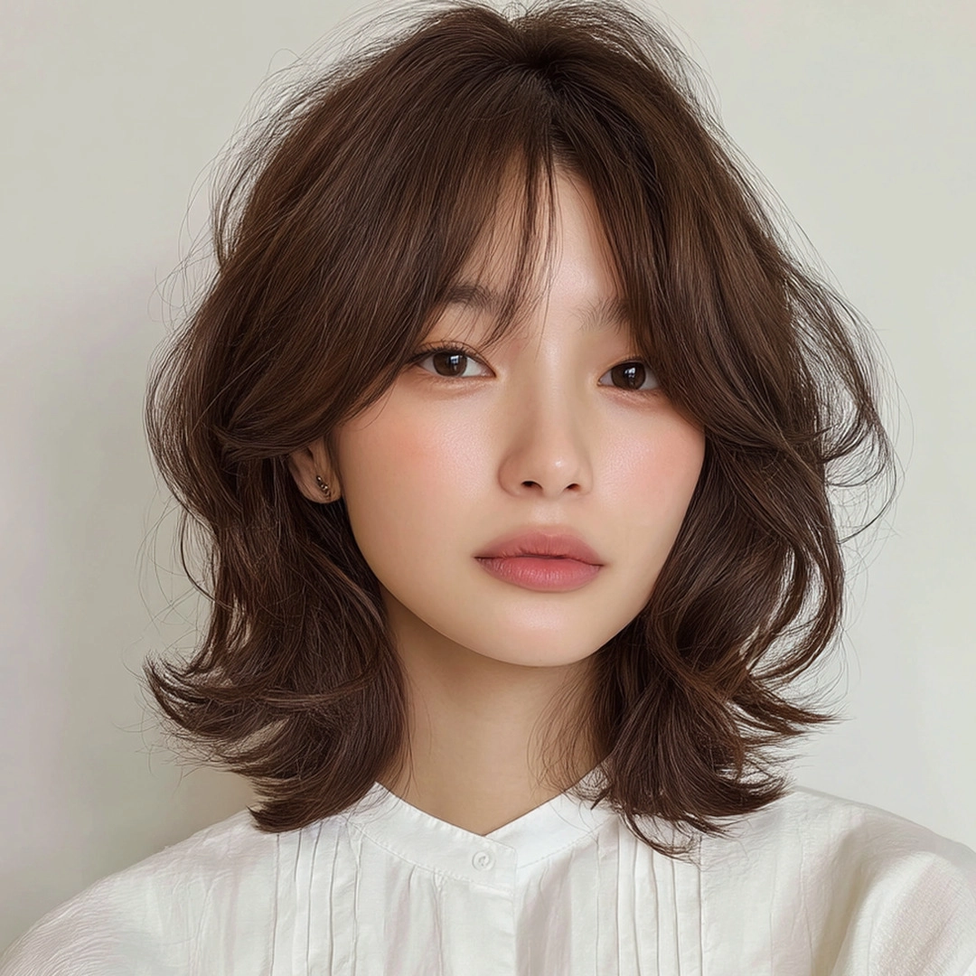 8 Elegant Korean Soft Wave Styles 2026 | Seoul Hair Salon 8 elegant Korean soft wave 2026 - Style 5 at Korea Hair Salon Seoul