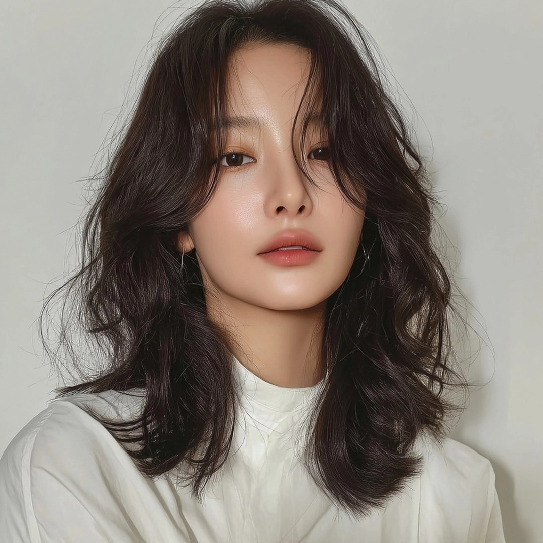 8 Elegant Korean Soft Wave Styles 2026 | Seoul Hair Salon 11 elegant Korean soft wave 2026 - Style 8 at Korea Hair Salon Seoul