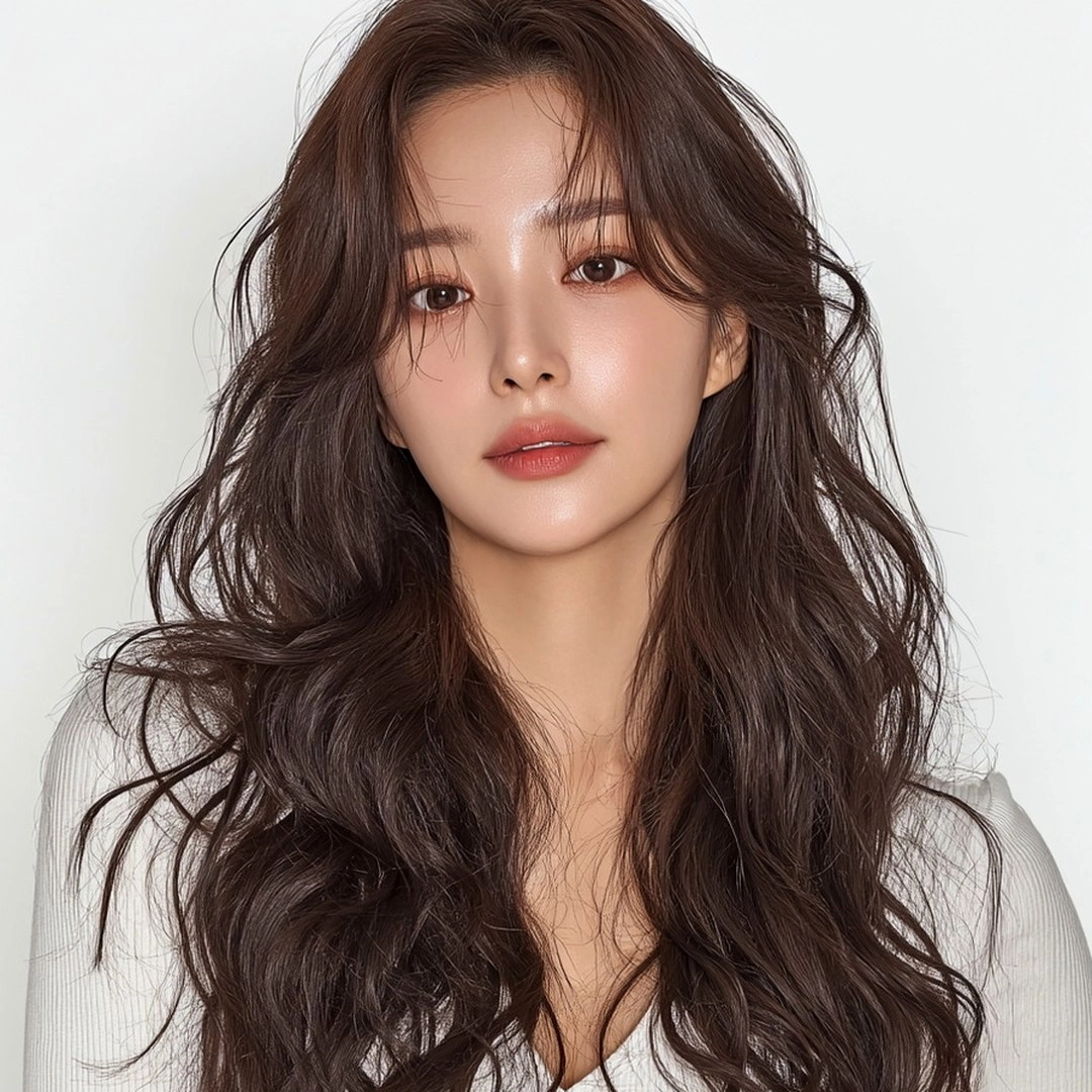 8 Elegant Korean Wave Styles 2026 | Seoul Hair Salon 3 elegant Korean wave styles 2026 - Style 1 at Korea Hair Salon Seoul